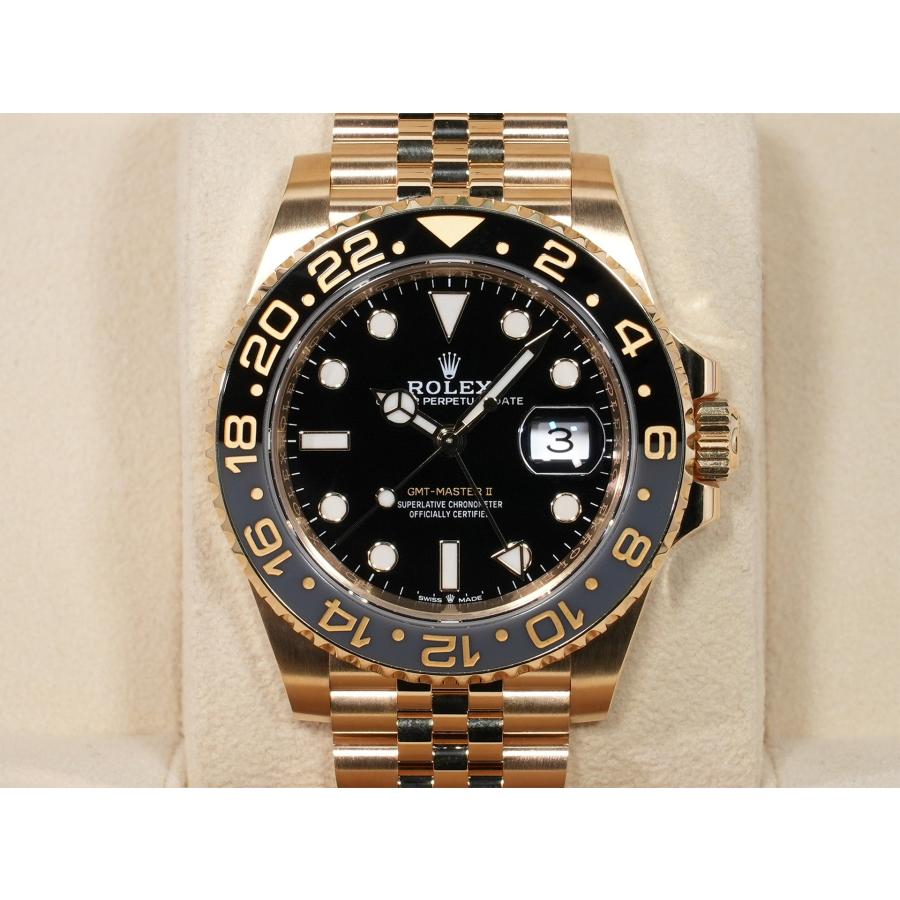 ロレックス GMTマスターII Ref.126718GRNR イエローゴールド ブラック文字盤 ジュビリーブレスレット | GMTマスター | 01