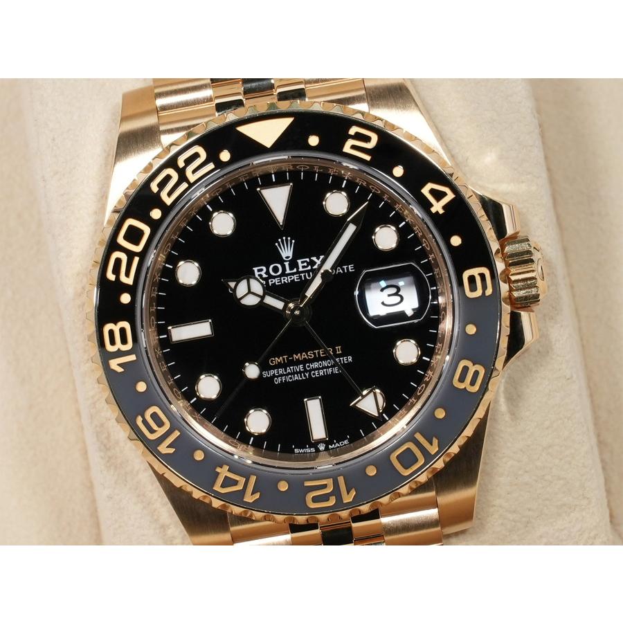 ロレックス GMTマスターII Ref.126718GRNR イエローゴールド ブラック文字盤 ジュビリーブレスレット | GMTマスター | 02