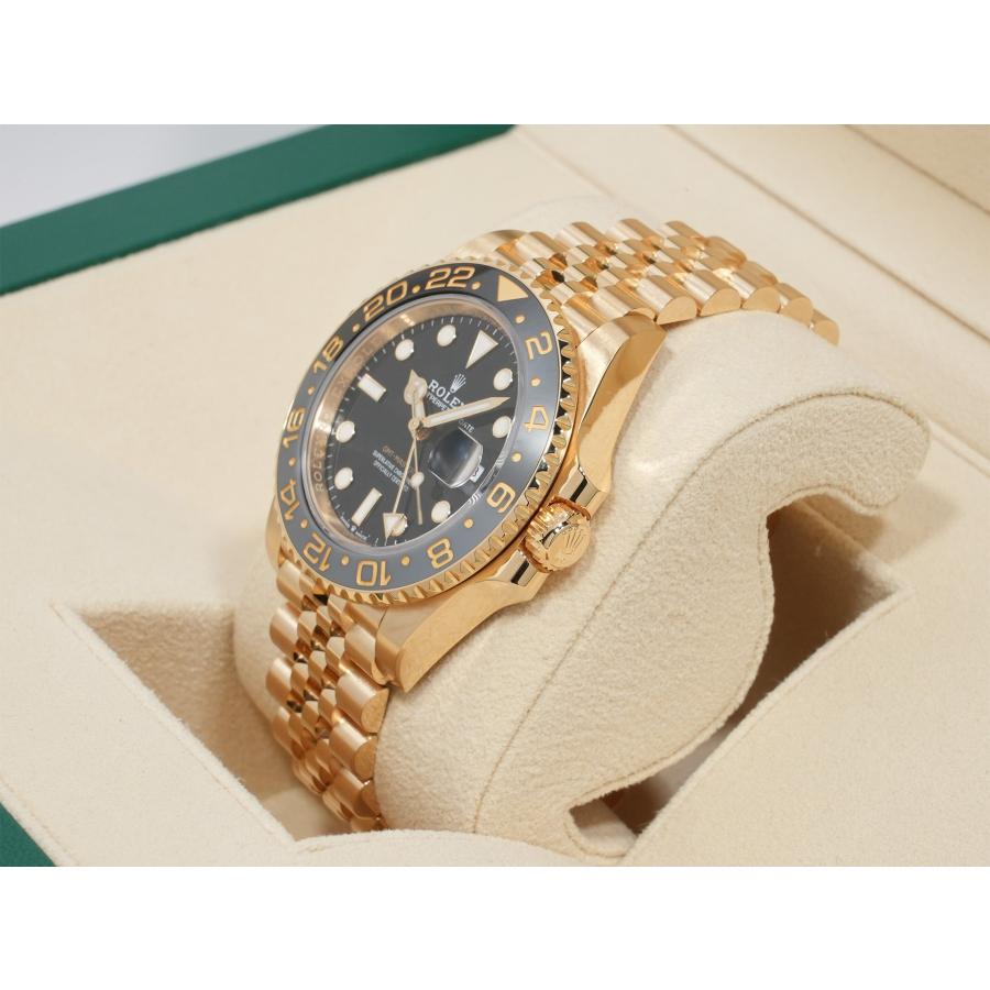 ロレックス GMTマスターII Ref.126718GRNR イエローゴールド ブラック文字盤 ジュビリーブレスレット | GMTマスター | 03