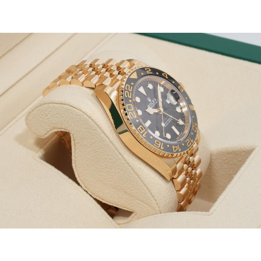 ロレックス GMTマスターII Ref.126718GRNR イエローゴールド ブラック文字盤 ジュビリーブレスレット | GMTマスター | 04