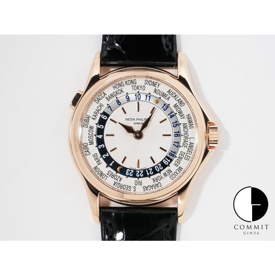 パテックフィリップ コンプリケーション ワールドタイム Ref.5110R-001 ローズゴールド シルバー文字盤 | PATEK PHILIPPE