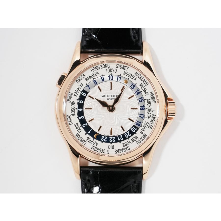 パテックフィリップ コンプリケーション ワールドタイム Ref.5110R-001 ローズゴールド シルバー文字盤 | PATEK PHILIPPE | 01