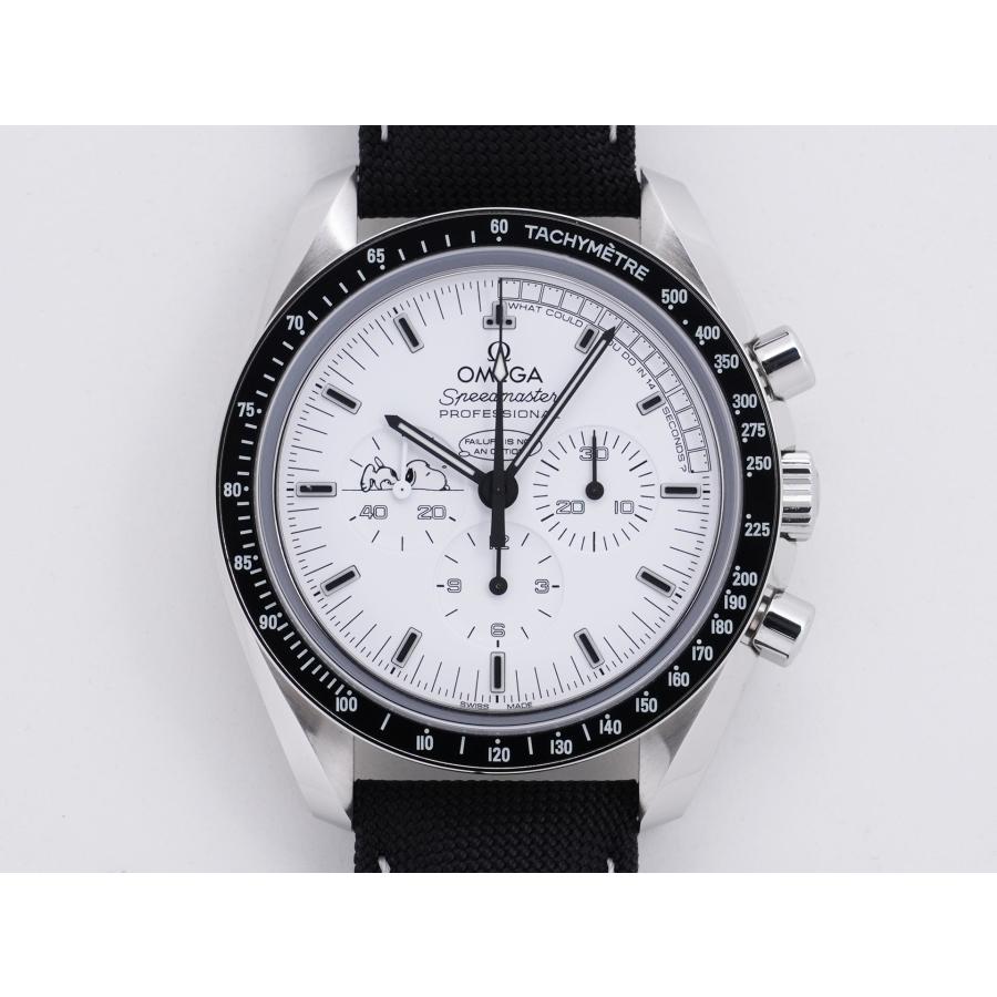 オメガ スピードマスター スヌーピー Ref.311.32.42.30.04.003 ステンレススチール ホワイト文字盤 | OMEGA | 01