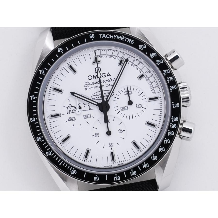 オメガ スピードマスター スヌーピー Ref.311.32.42.30.04.003 ステンレススチール ホワイト文字盤 | OMEGA | 02