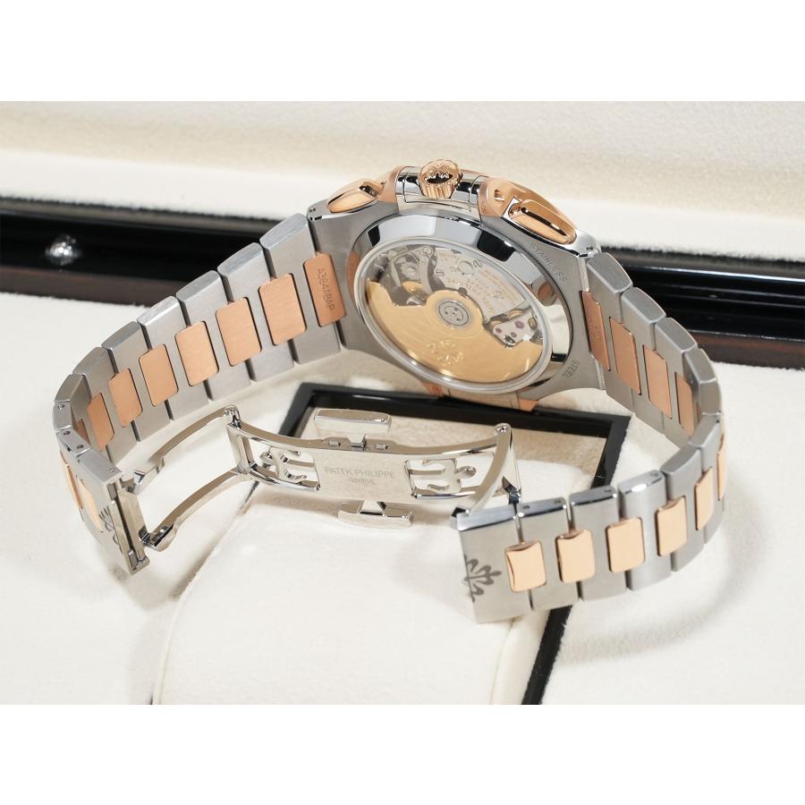 パテックフィリップ ノーチラス クロノグラフ Ref.5980/1AR-001 ステンレススチール/ローズゴールド ブルー文字盤 | ノーチラス | 07