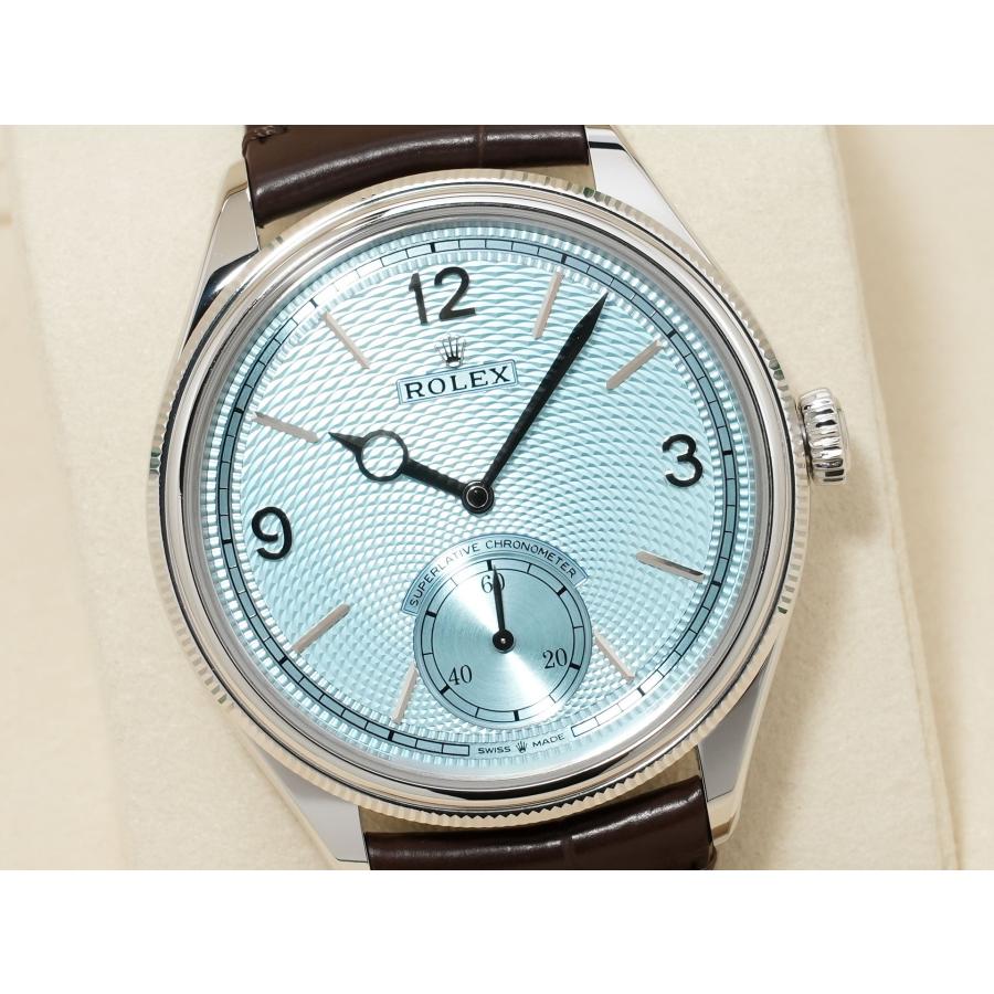 ロレックス 1908 Ref.52506 プラチナ アイスブルー文字盤 革ベルト | ROLEX | 02