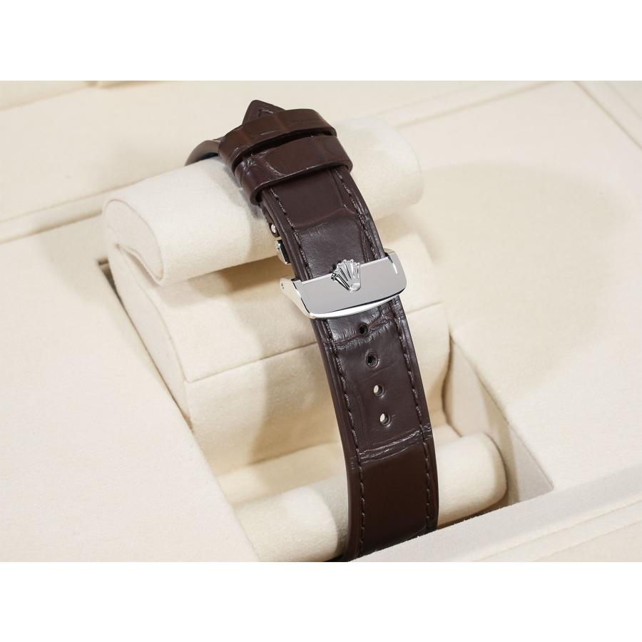 ロレックス 1908 Ref.52506 プラチナ アイスブルー文字盤 革ベルト | ROLEX | 06