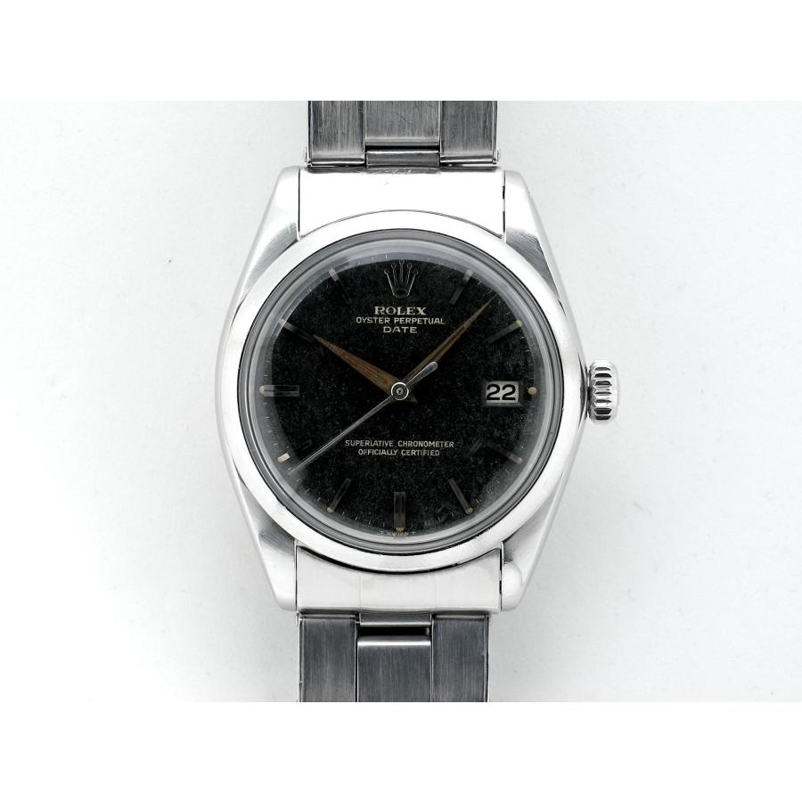 ロレックス オイスターパーペチュアル デイト Ref.1500 ステンレススチール トロピカルミラー文字盤 | オイスター パーペチュアル | 01