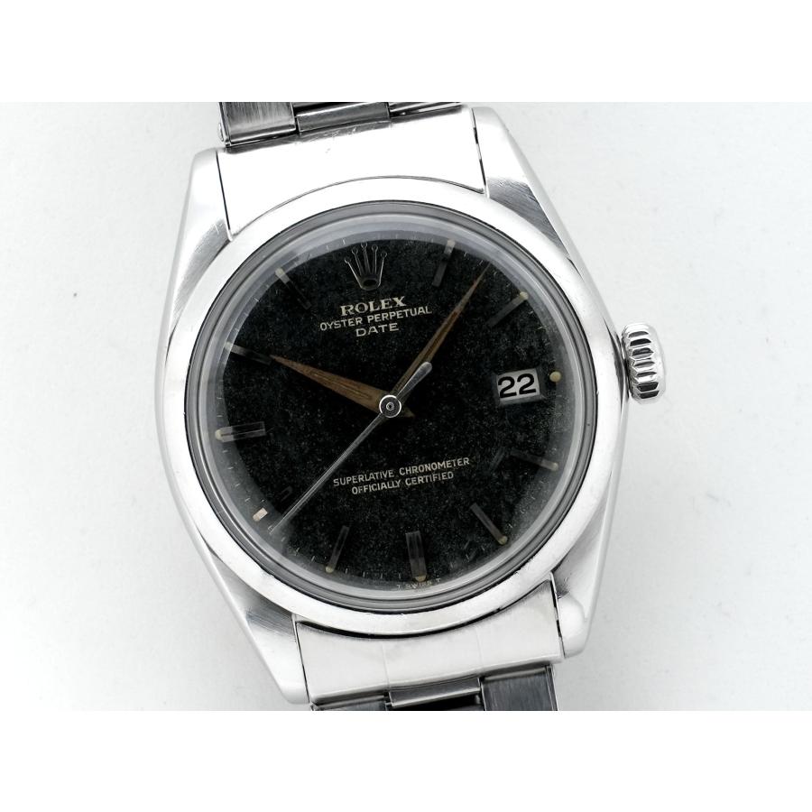 ロレックス オイスターパーペチュアル デイト Ref.1500 ステンレススチール トロピカルミラー文字盤 | オイスター パーペチュアル | 02