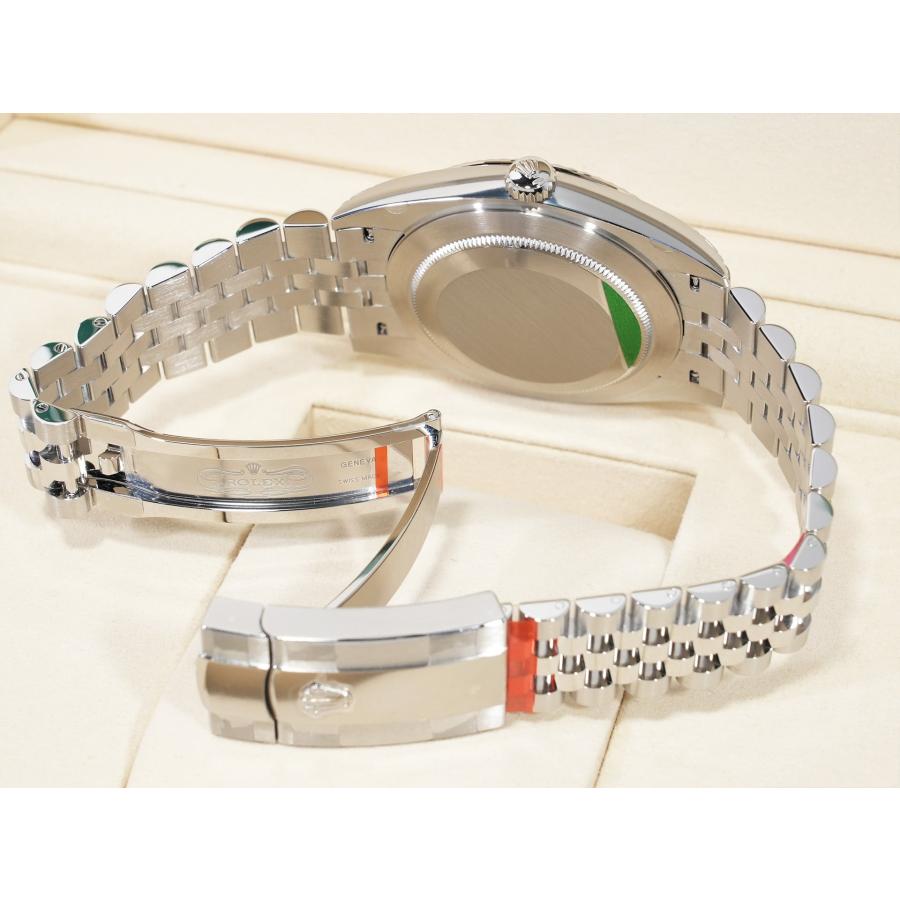 ロレックス デイトジャスト41 Ref.126334 アズーロブルー文字盤 ジュビリーブレスレット | デイトジャスト | 06