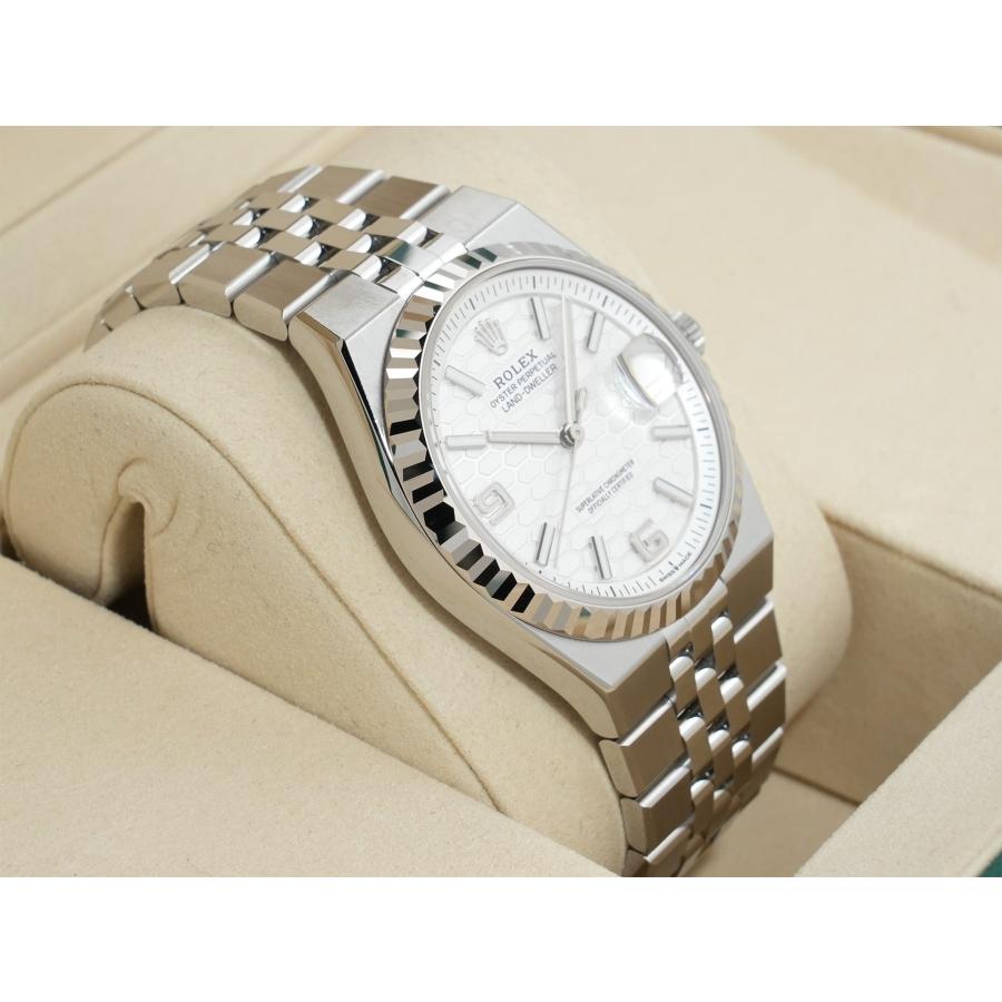 ロレックス ランドドゥエラー Ref.127234 ステンレススチール/ホワイトゴールド ホワイト文字盤 ジュビリーブレスレット | ROLEX | 04