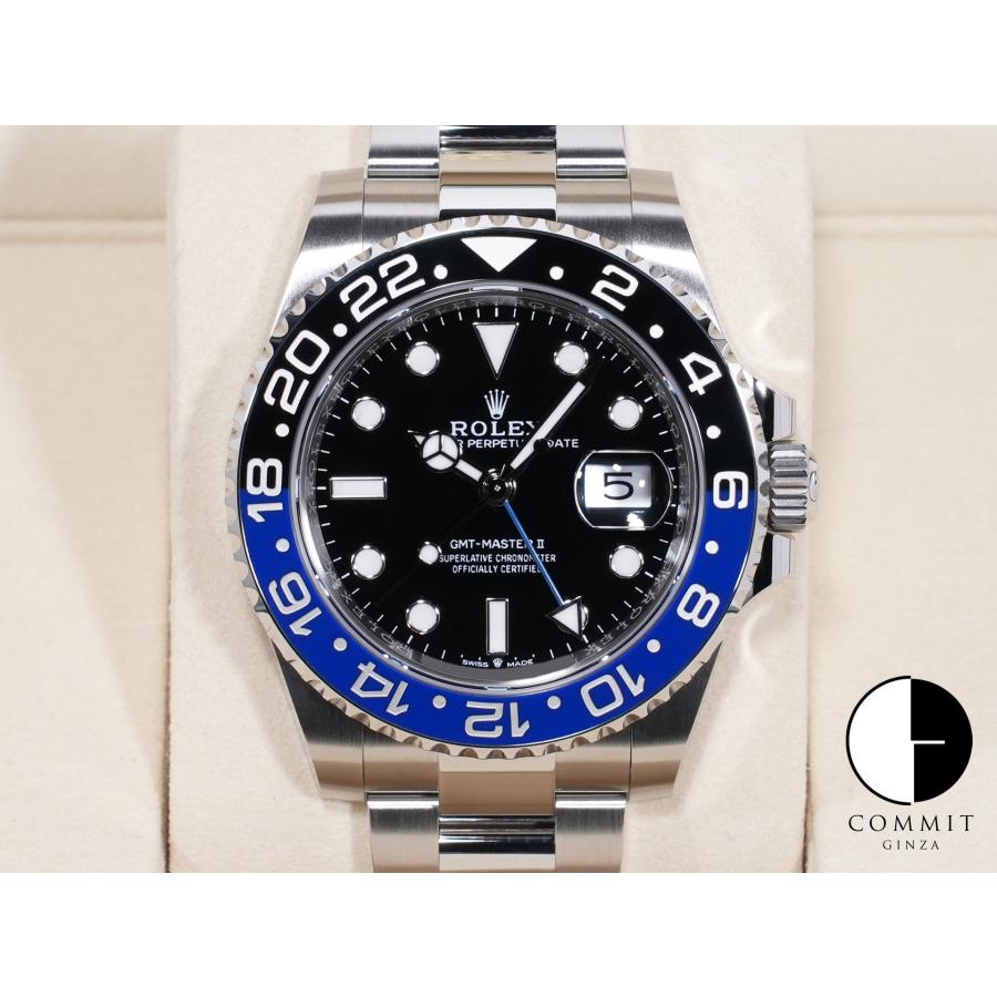 ロレックス GMTマスターII Ref.126710BLNR SS ブラック文字盤 オイスターブレスレット | GMTマスター