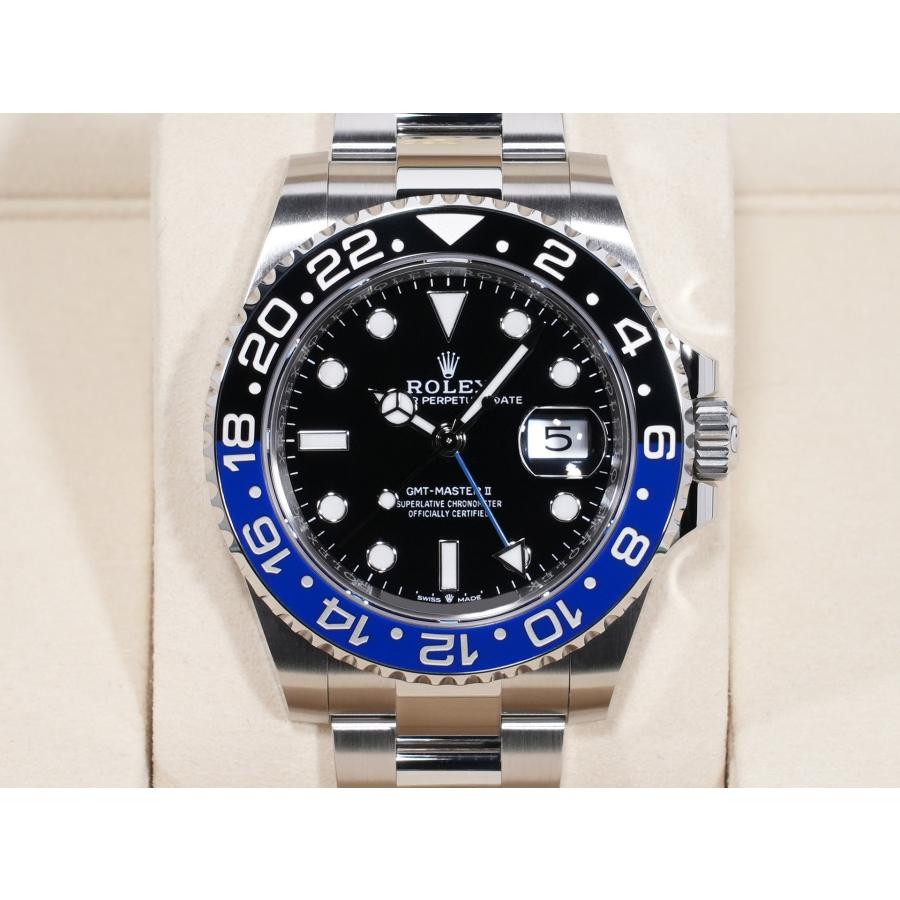 ロレックス GMTマスターII Ref.126710BLNR SS ブラック文字盤 オイスターブレスレット | GMTマスター | 01