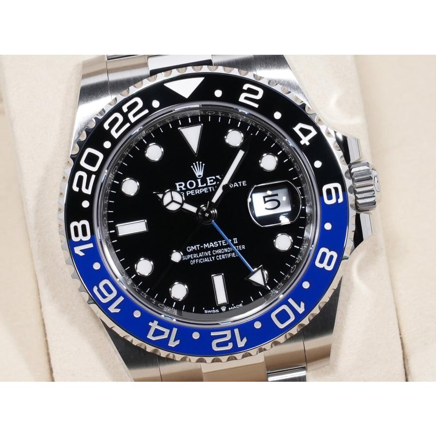 ロレックス GMTマスターII Ref.126710BLNR SS ブラック文字盤 オイスターブレスレット | GMTマスター | 02