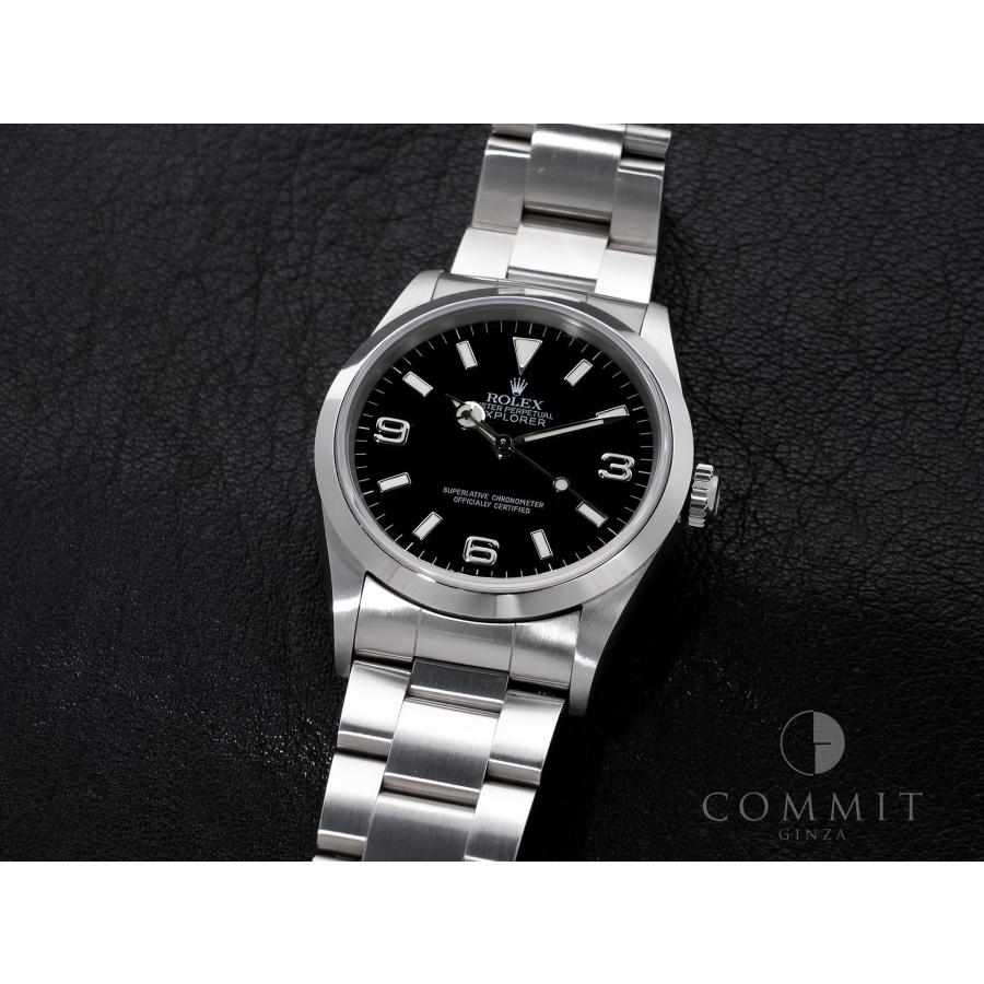 ロレックス エクスプローラーI Ref.14270 ステンレススチール ブラック文字盤 オイスターブレスレット | エクスプローラー（ROLEX） | 10