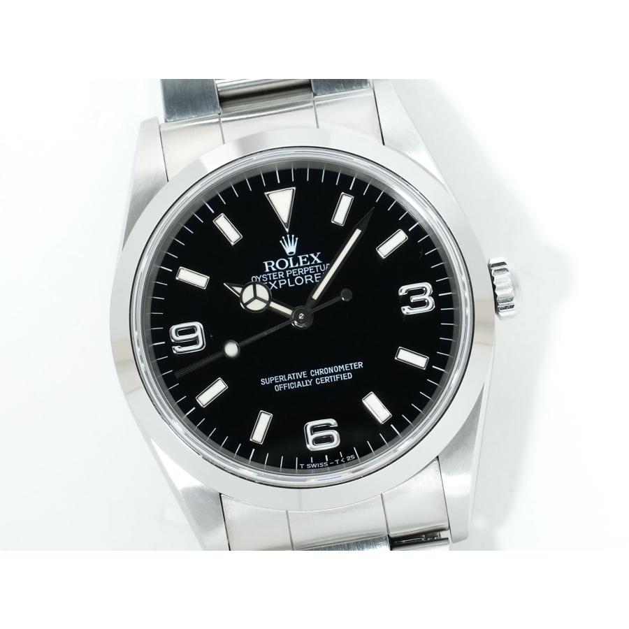 ロレックス エクスプローラーI Ref.14270 ステンレススチール ブラック文字盤 オイスターブレスレット | エクスプローラー（ROLEX） | 02