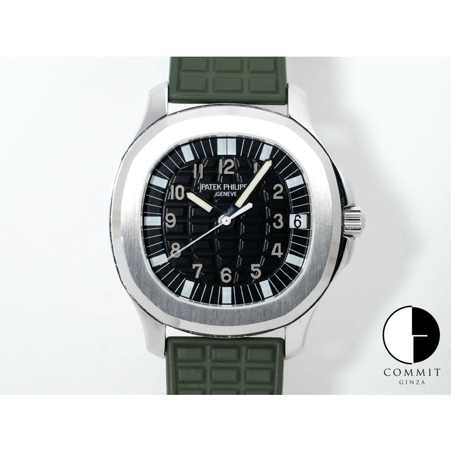 パテックフィリップ アクアノート ラージ Ref.5065A-001 ステンレススチール ブラック文字盤 | アクアノート