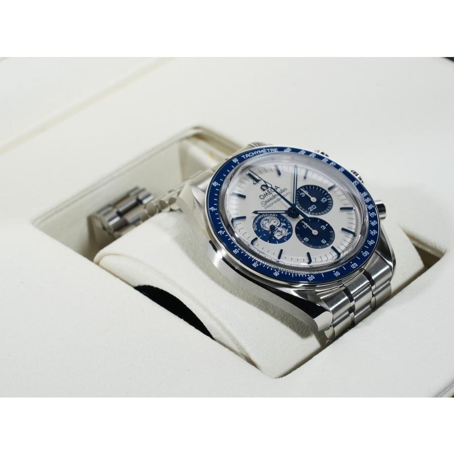 オメガ スピードマスター 記念モデル コーアクシャル マスター クロノメーター クロノグラフ 42MM Ref.310.32.42.50.02.001 ステンレススチール シルバー文字盤 | OMEGA | 04