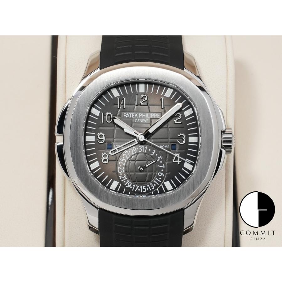 パテックフィリップ アクアノート トラベルタイム Ref.5164A-001 ステンレススチール ブラック文字盤 | アクアノート