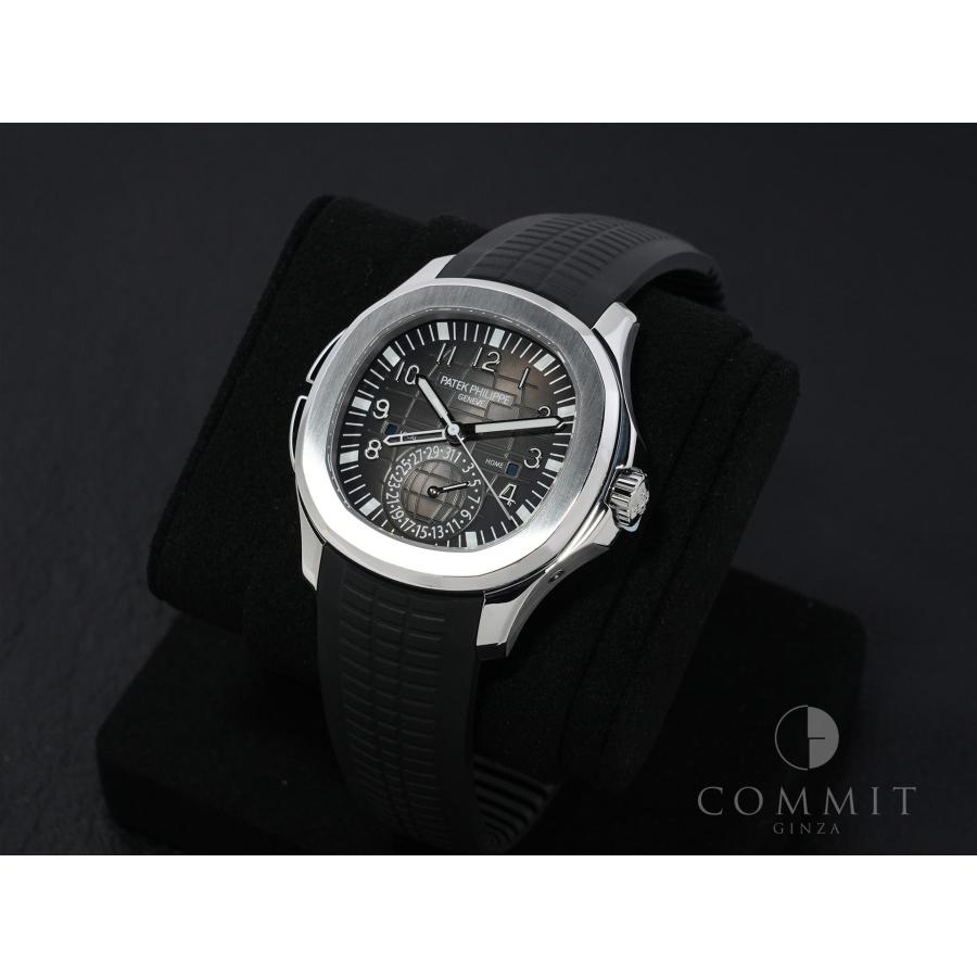 パテックフィリップ アクアノート トラベルタイム Ref.5164A-001 ステンレススチール ブラック文字盤 | アクアノート | 10