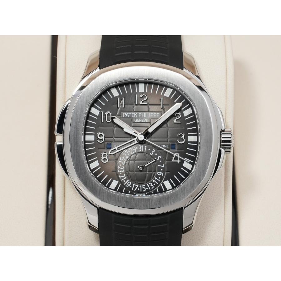 パテックフィリップ アクアノート トラベルタイム Ref.5164A-001 ステンレススチール ブラック文字盤 | アクアノート | 01