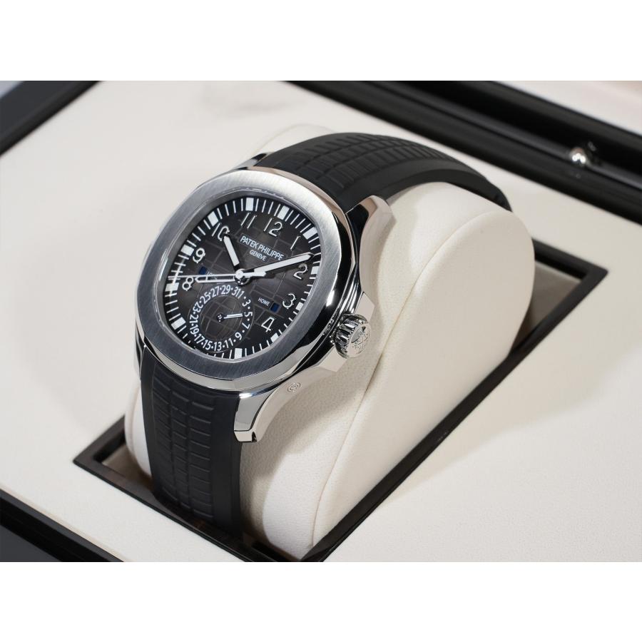 パテックフィリップ アクアノート トラベルタイム Ref.5164A-001 ステンレススチール ブラック文字盤 | アクアノート | 03