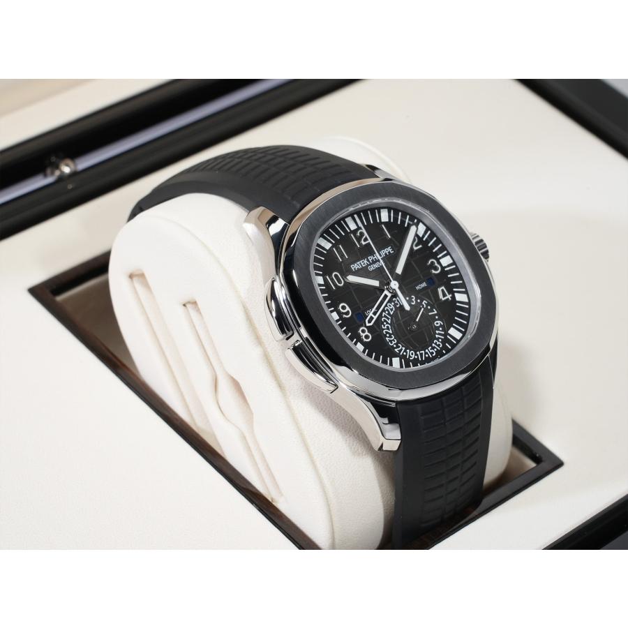 パテックフィリップ アクアノート トラベルタイム Ref.5164A-001 ステンレススチール ブラック文字盤 | アクアノート | 04