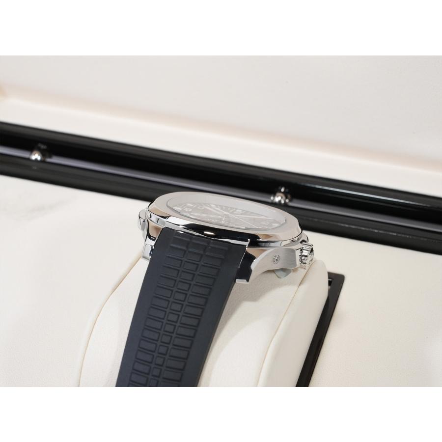 パテックフィリップ アクアノート トラベルタイム Ref.5164A-001 ステンレススチール ブラック文字盤 | アクアノート | 05