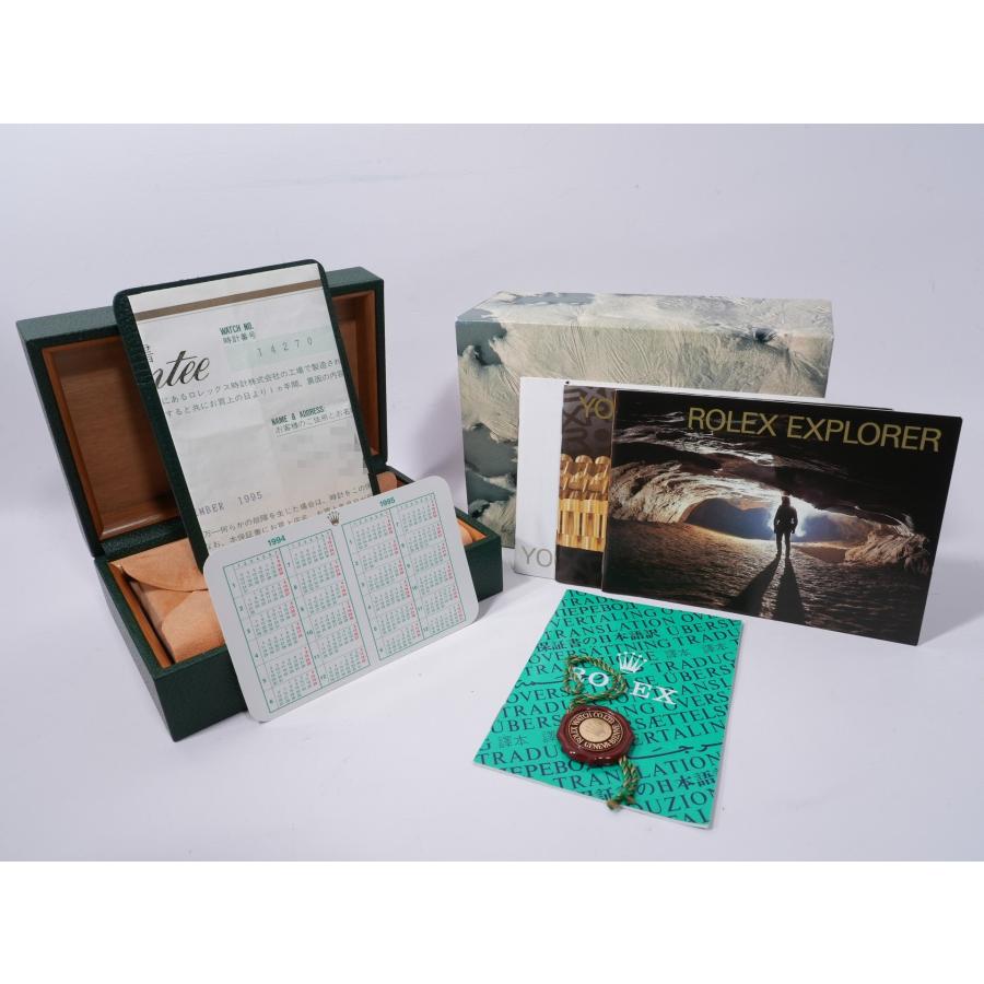 ロレックス エクスプローラーI Ref.14270 SS ブラック文字盤 | エクスプローラー（ROLEX） | 09
