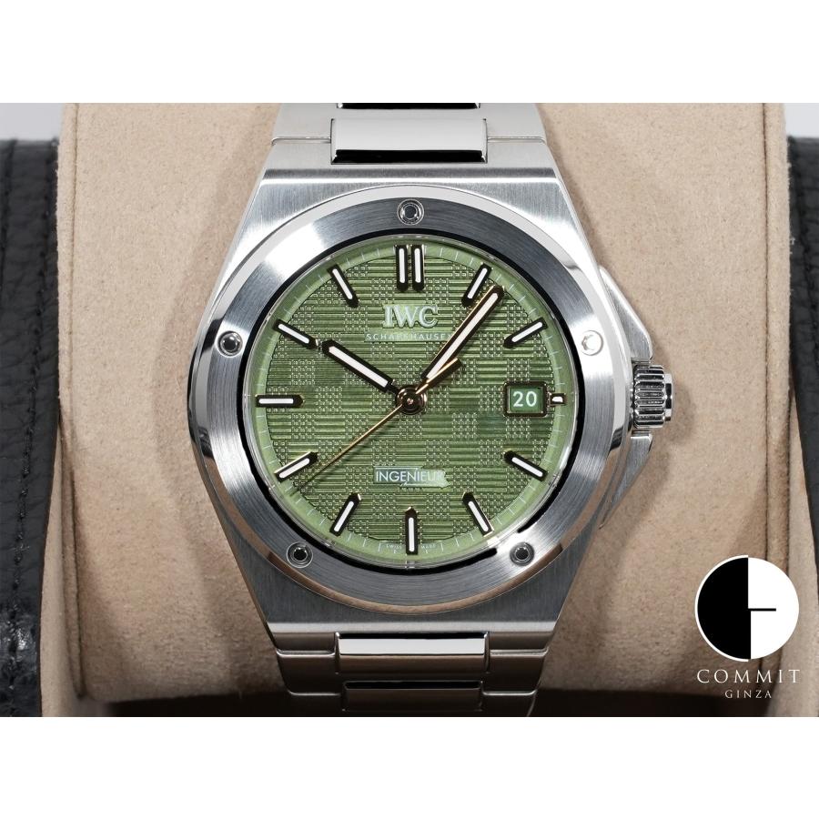 IWC インヂュニア オートマティック 40 Ref.IW328908 SS グリーン文字盤 | IWC SCHAFFHAUSEN