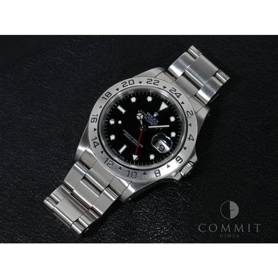 ロレックス エクスプローラーII Ref.16570 ステンレススチール ブラック文字盤 オイスターブレスレット | エクスプローラーII | 10