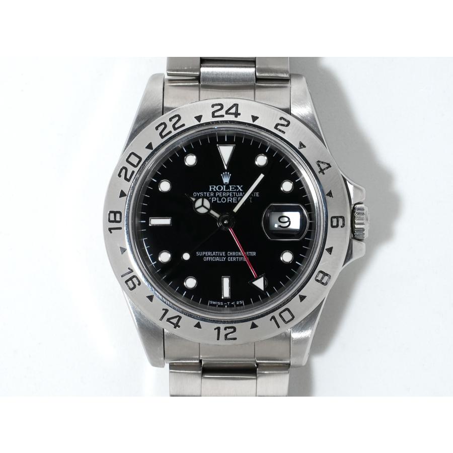 ロレックス エクスプローラーII Ref.16570 ステンレススチール ブラック文字盤 オイスターブレスレット | エクスプローラーII | 01