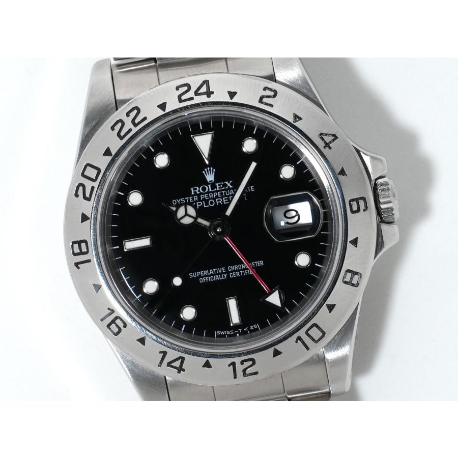 ロレックス エクスプローラーII Ref.16570 ステンレススチール ブラック文字盤 オイスターブレスレット | エクスプローラーII | 02