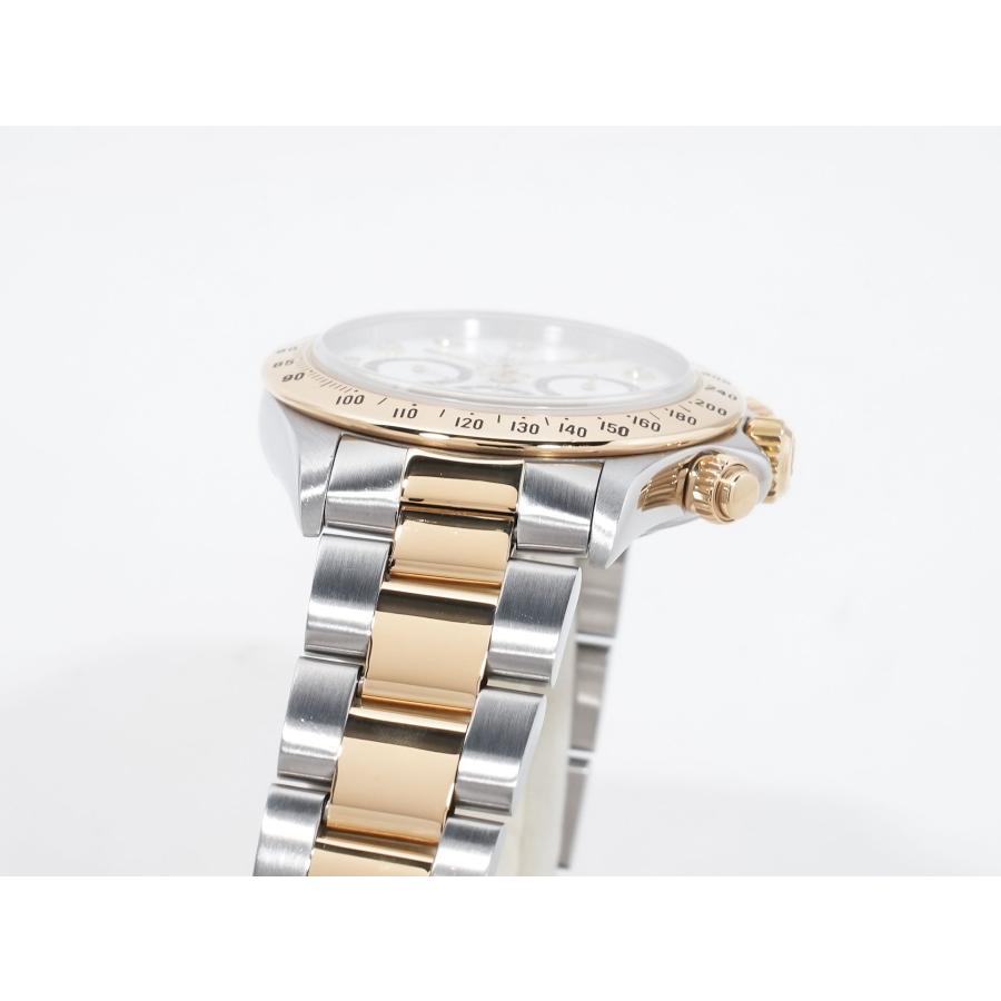 ロレックス デイトナ エルプリメロ Ref.16523G ステンレススチール/イエローゴールド ホワイト×8Pダイヤ文字盤 | コスモグラフ デイトナ | 05