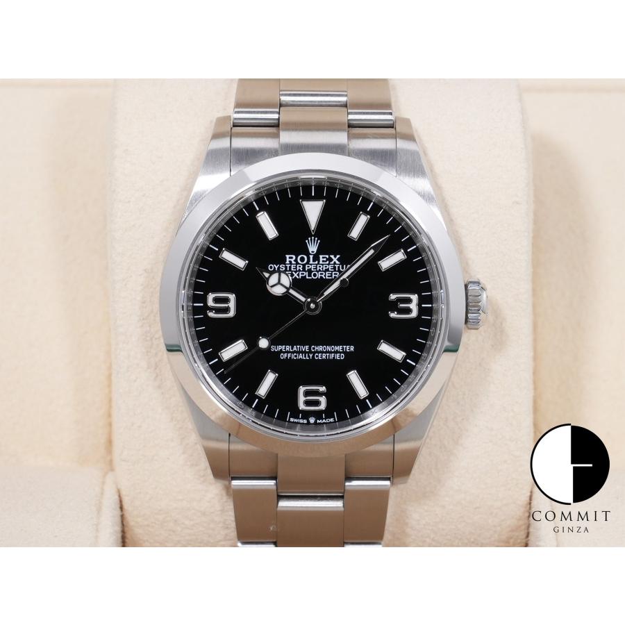 ロレックス エクスプローラー36 Ref.124270 ステンレススチール ブラック文字盤 オイスターブレスレット | エクスプローラー（ROLEX）