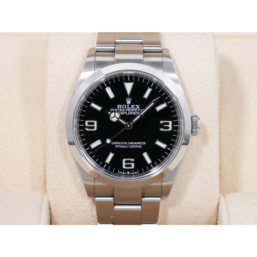 ロレックス エクスプローラー36 Ref.124270 ステンレススチール ブラック文字盤 オイスターブレスレット | エクスプローラー（ROLEX） | 01