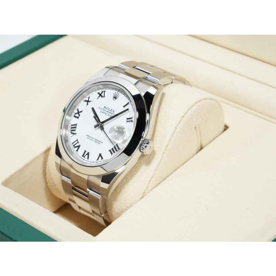 ロレックス デイトジャスト41 Ref.126300 ステンレススチール ホワイト文字盤 オイスターブレスレット | デイトジャスト | 03