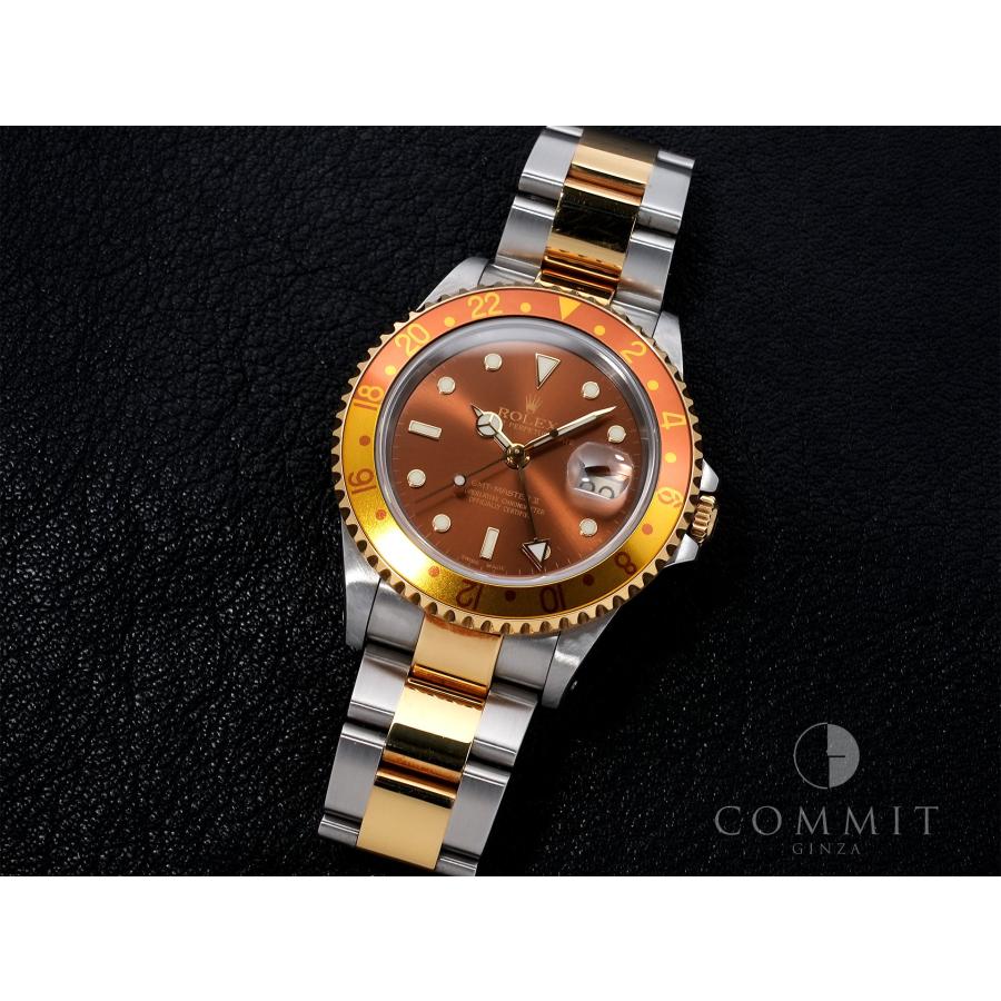 ロレックス GMTマスターII Ref.16713 ステンレススチール/イエローゴールド ブラウン文字盤 オイスターブレスレット | GMTマスター | 10