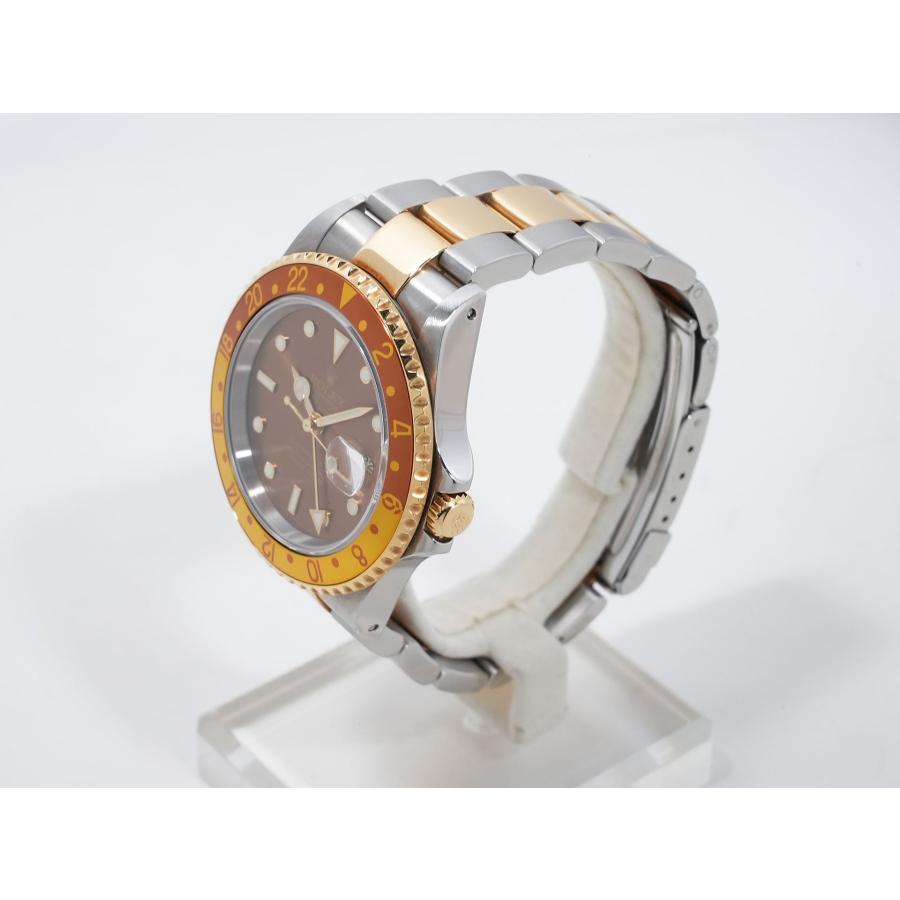 ロレックス GMTマスターII Ref.16713 ステンレススチール/イエローゴールド ブラウン文字盤 オイスターブレスレット | GMTマスター | 03