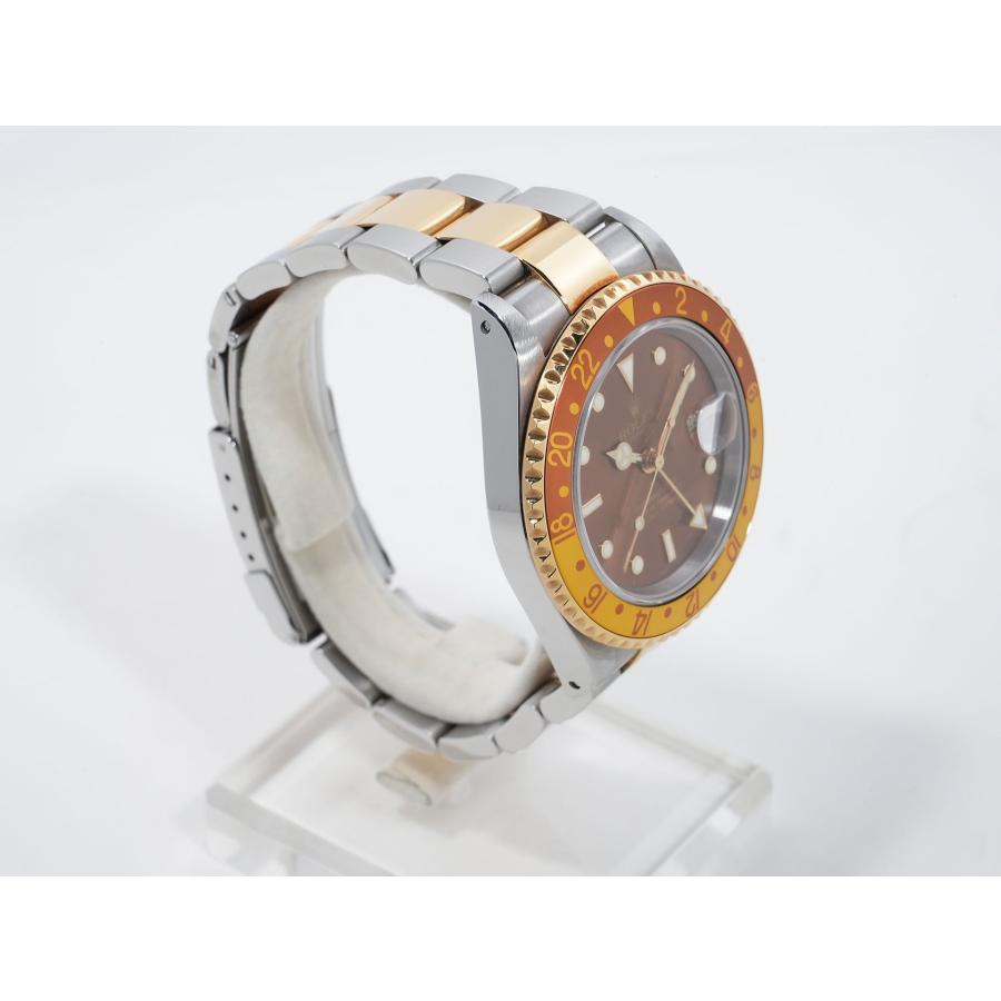 ロレックス GMTマスターII Ref.16713 ステンレススチール/イエローゴールド ブラウン文字盤 オイスターブレスレット | GMTマスター | 04