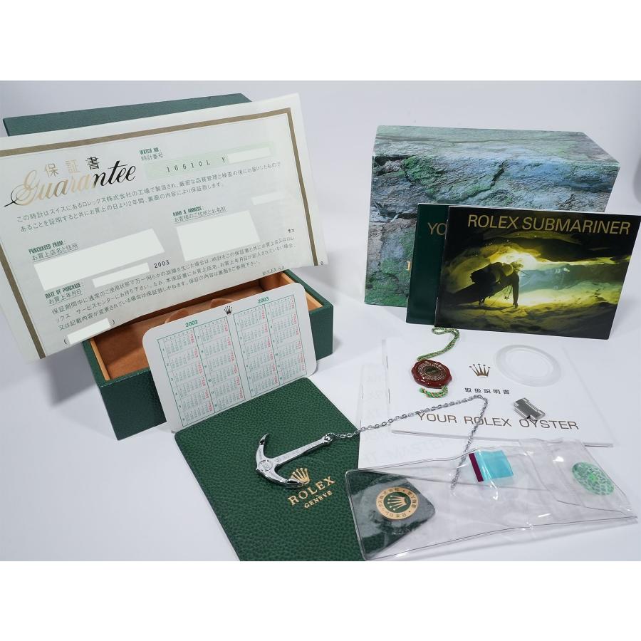 ロレックス サブマリーナー デイト Ref.16610LV SS ブラック文字盤 | サブマリーナー | 09