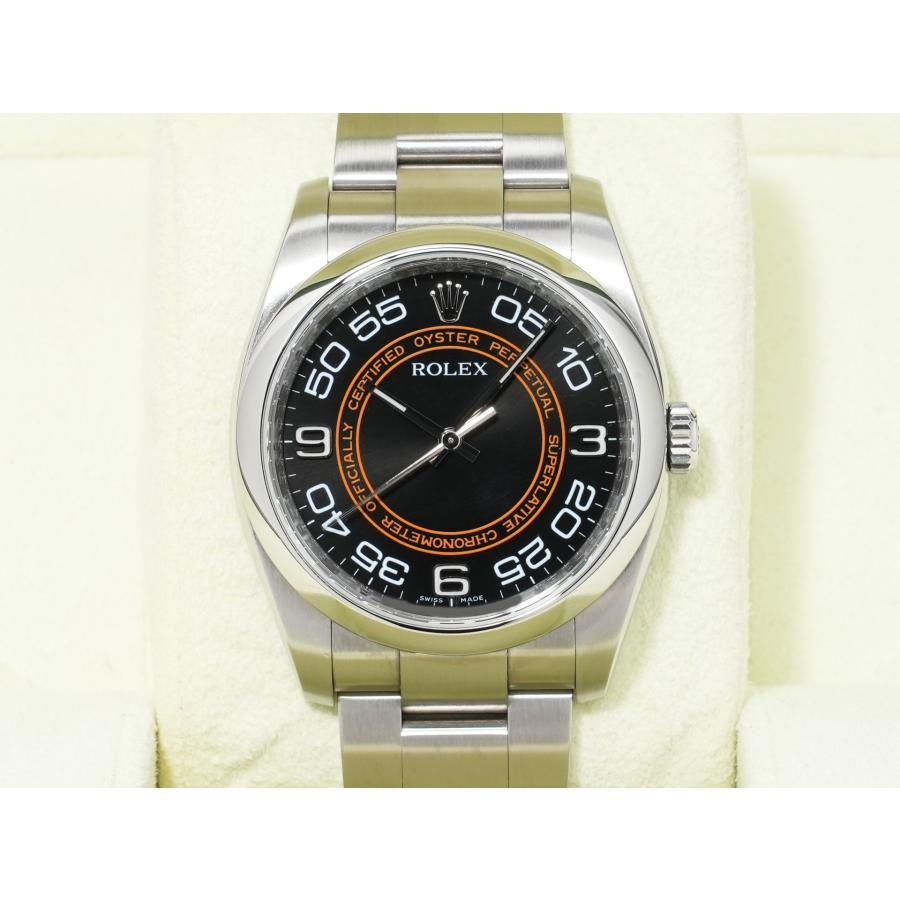ロレックス オイスターパーペチュアル36 Ref.116000 ステンレススチール ブラックコンセントリック文字盤 | オイスター パーペチュアル | 01