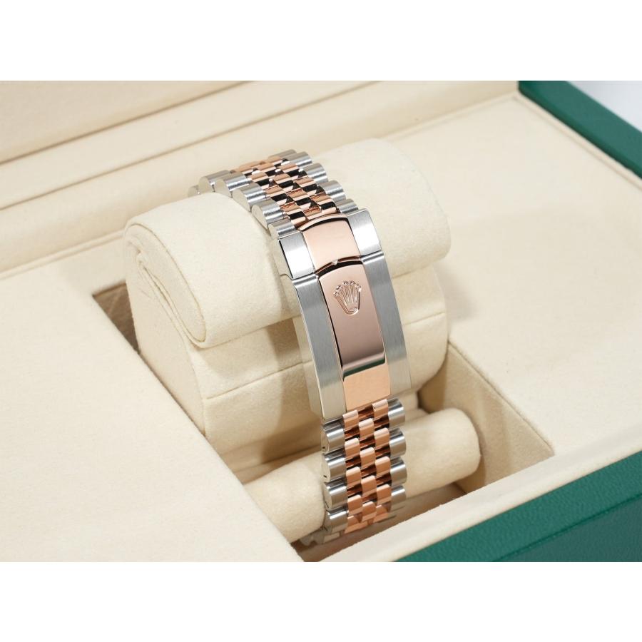 ロレックス デイトジャスト41 Ref.126331 ステンレススチール/エバーローズゴールド サンダスト文字盤 ジュビリーブレスレット | デイトジャスト | 05