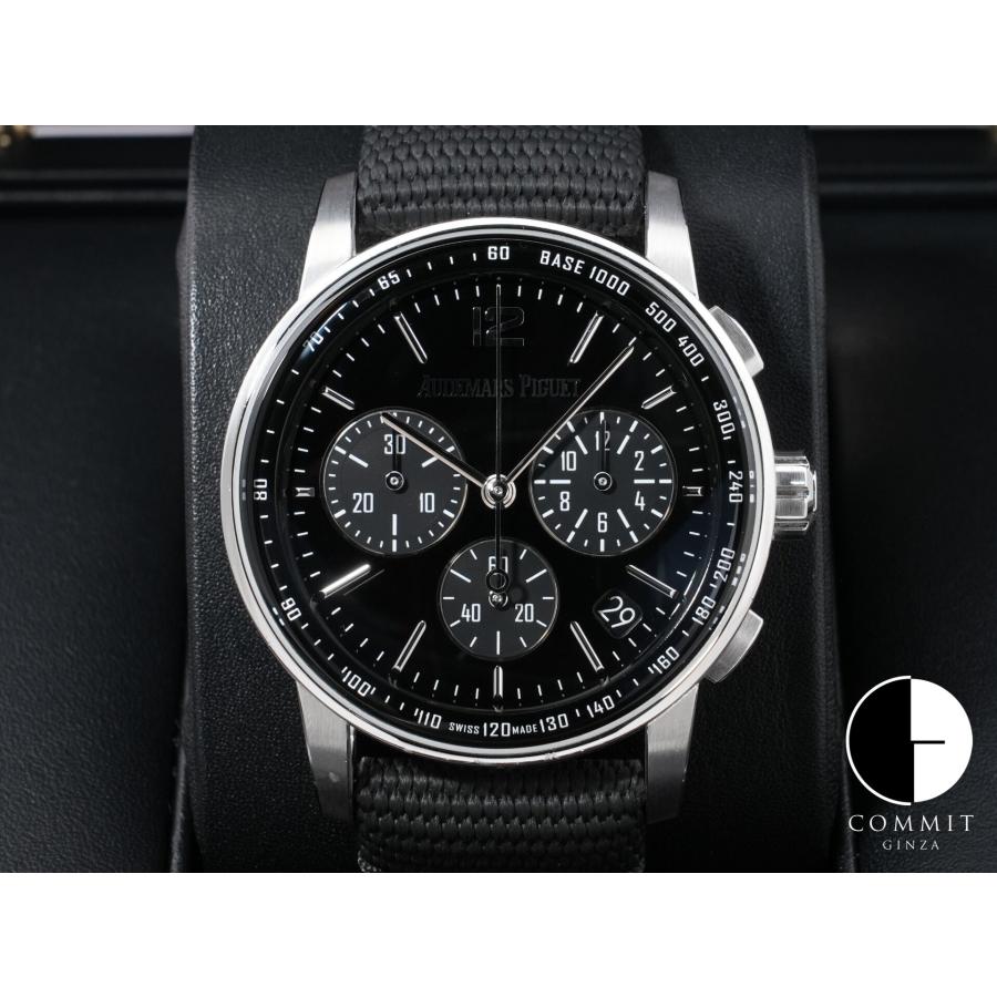 オーデマピゲ CODE 11.59 クロノグラフ Ref.26393BC.OO.A002CR.01 WG ブラックラッカー文字盤 | AUDEMARS PIGUET