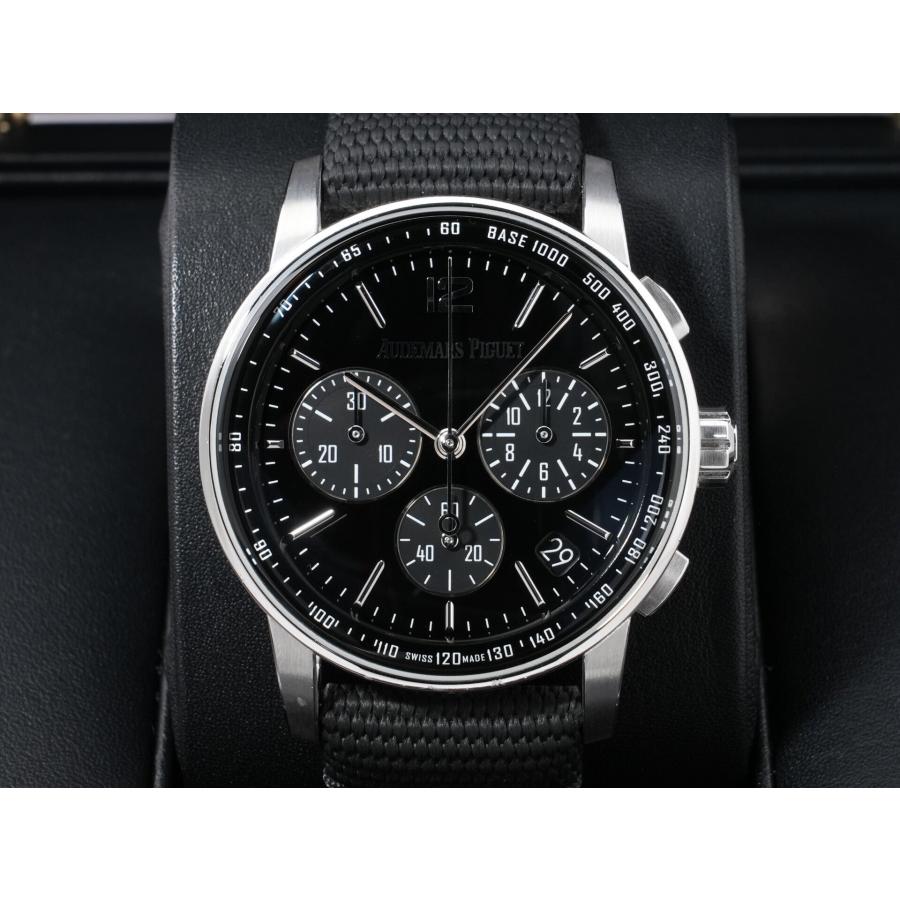 オーデマピゲ CODE 11.59 クロノグラフ Ref.26393BC.OO.A002CR.01 WG ブラックラッカー文字盤 | AUDEMARS PIGUET | 01