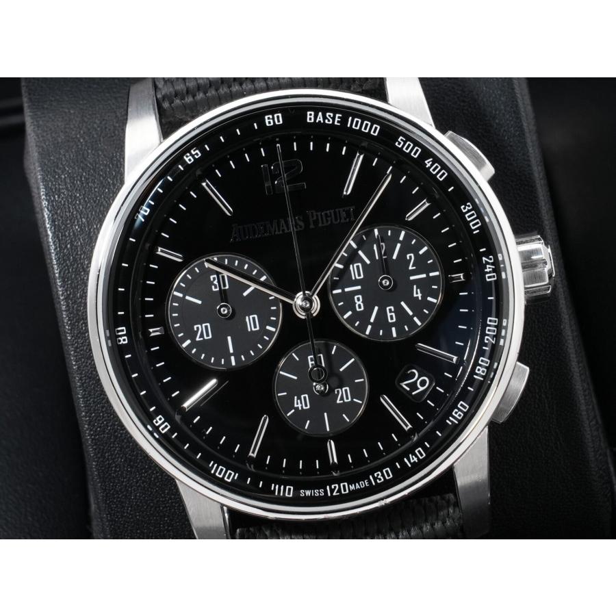 オーデマピゲ CODE 11.59 クロノグラフ Ref.26393BC.OO.A002CR.01 WG ブラックラッカー文字盤 | AUDEMARS PIGUET | 02