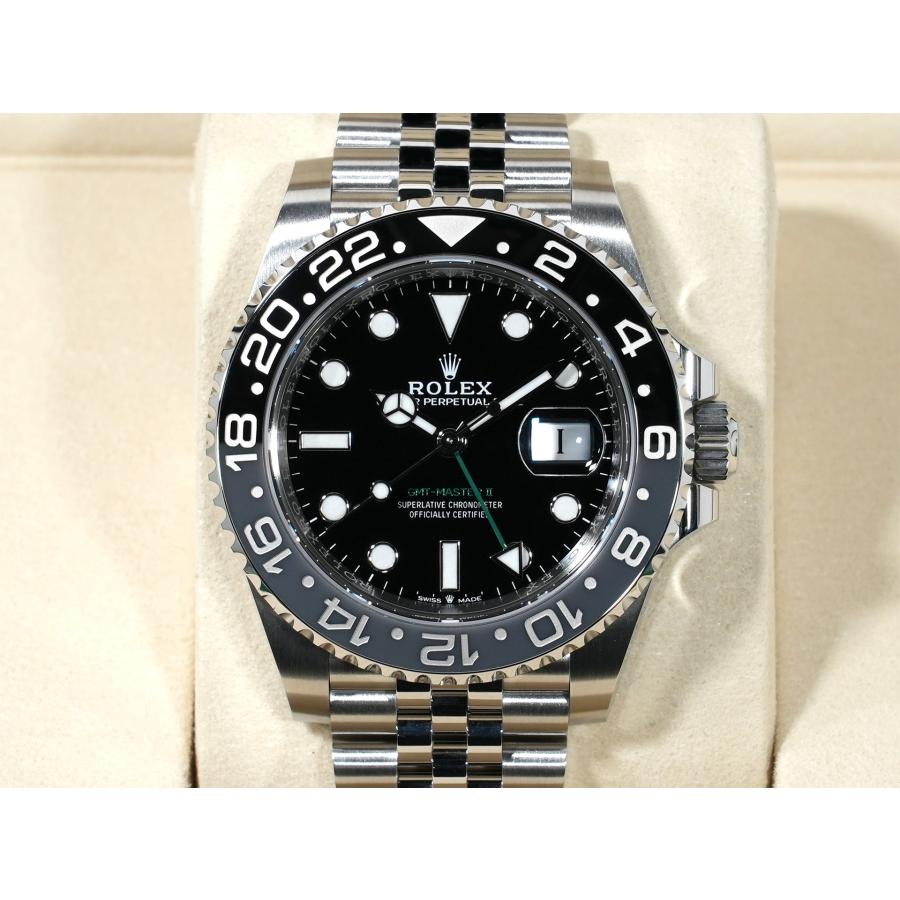 ロレックス GMTマスターII Ref.126710GRNR ステンレススチール ブラック文字盤 ジュビリーブレスレット | GMTマスター | 01