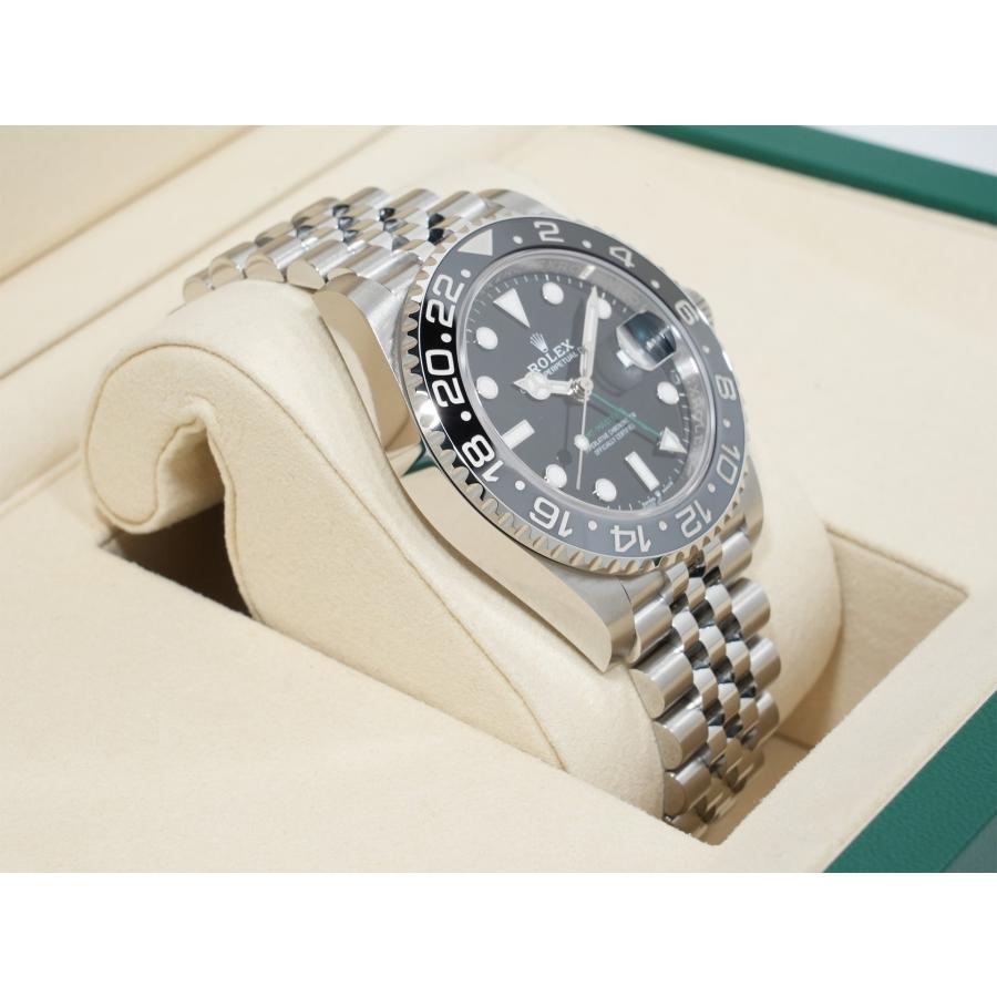ロレックス GMTマスターII Ref.126710GRNR ステンレススチール ブラック文字盤 ジュビリーブレスレット | GMTマスター | 04