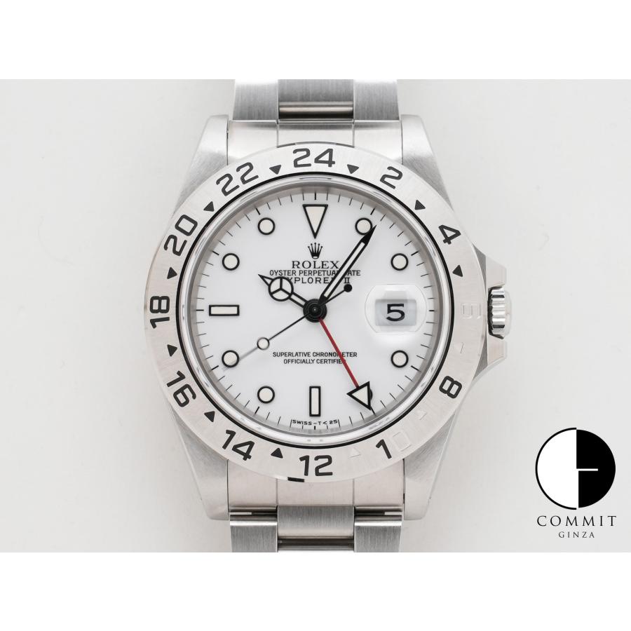 ロレックス エクスプローラーII Ref.16570 SS ホワイト文字盤 | エクスプローラーII