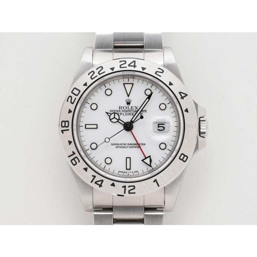 ロレックス エクスプローラーII Ref.16570 SS ホワイト文字盤 | エクスプローラーII | 01
